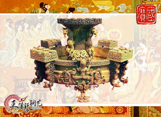 銅尊盤(pán)，曾侯乙尊盤(pán)，國(guó)寶級(jí)文物之一