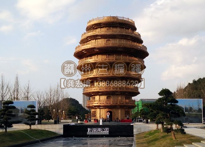 貴陽泉湖公園編鐘演出