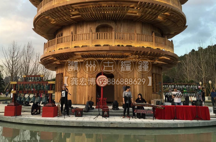 貴陽泉湖公園編鐘演出